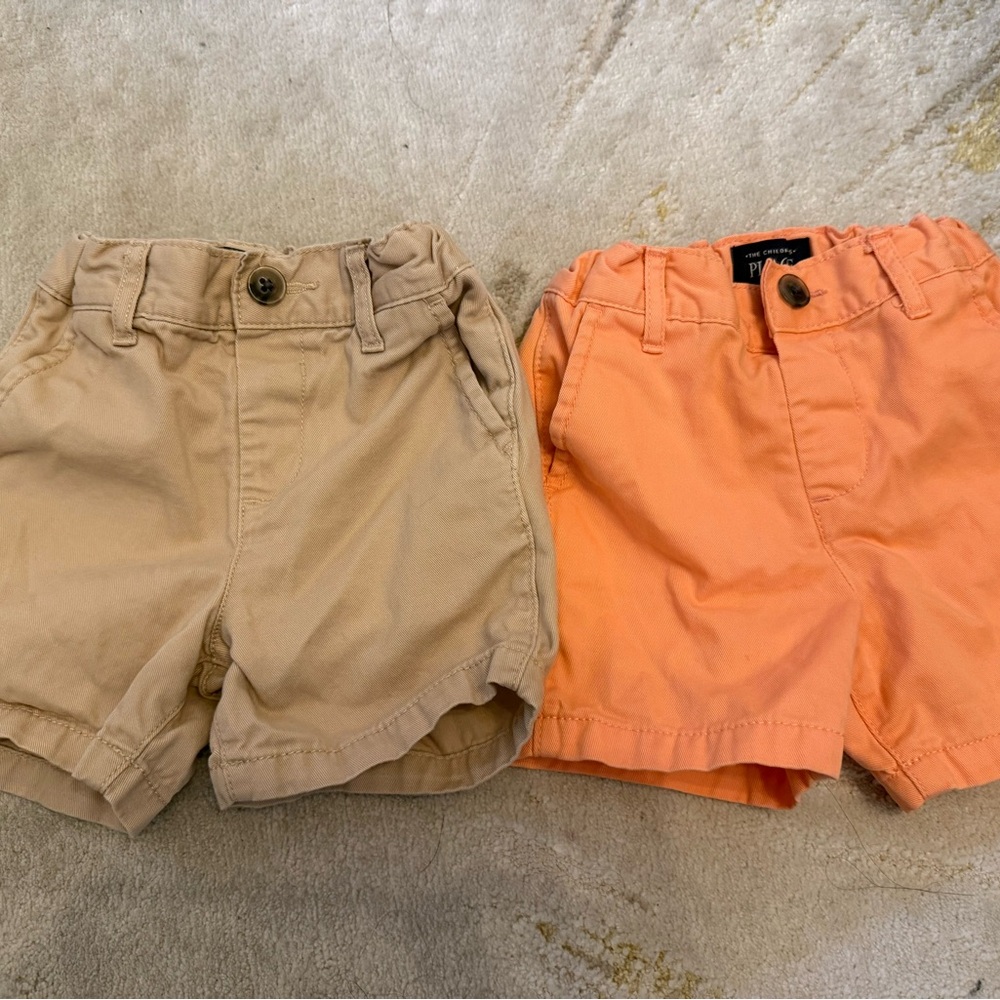 A set of toddler shorts
